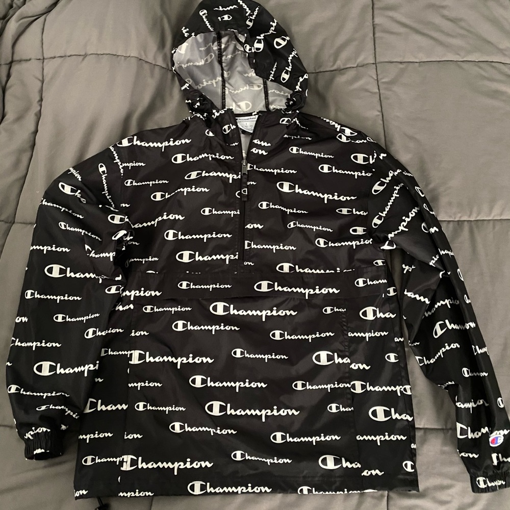 Champion Windbreaker Jacket/Pullover - image 2